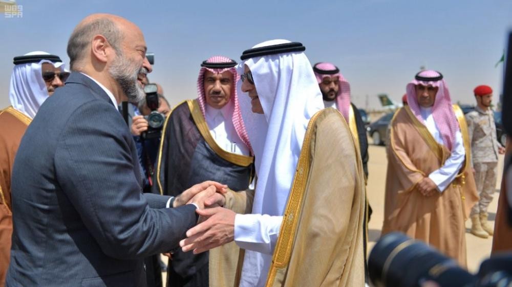 رئيس الوزراء الأردني يصل الرياض
