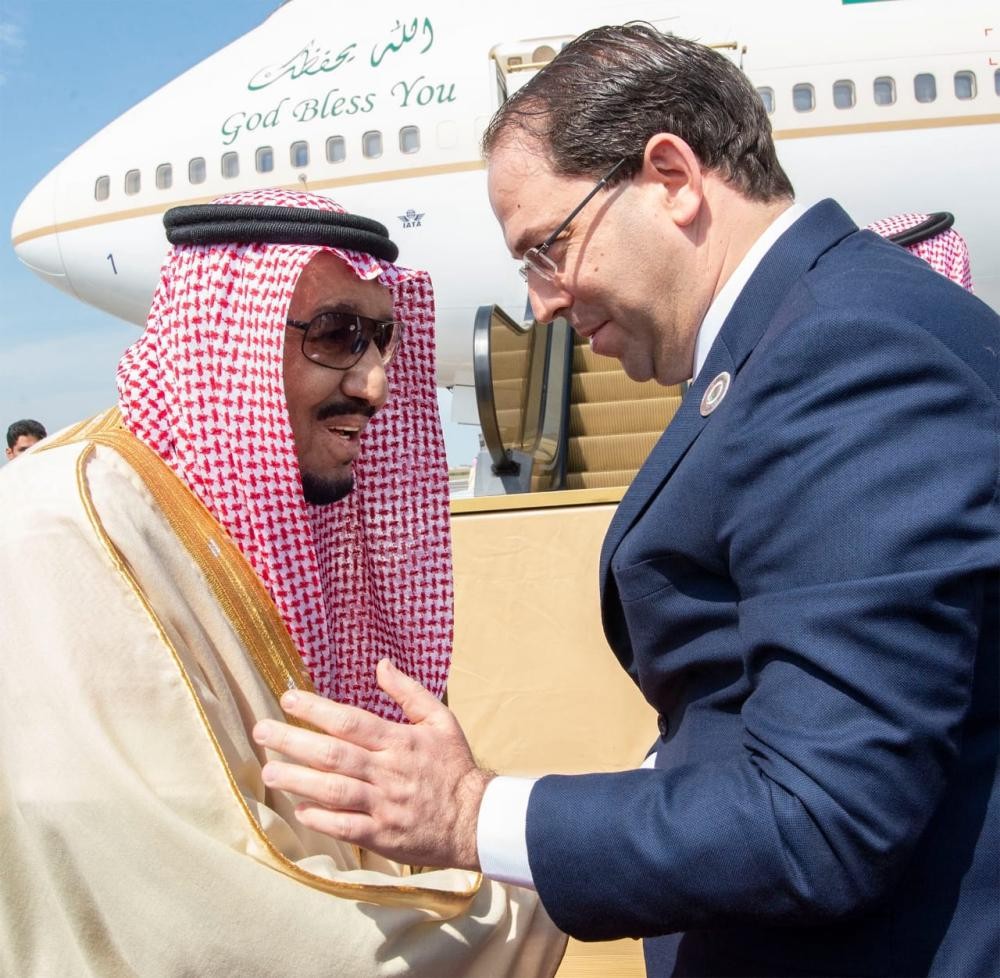 الملك يبعث برقية شكر للرئيس التونسي