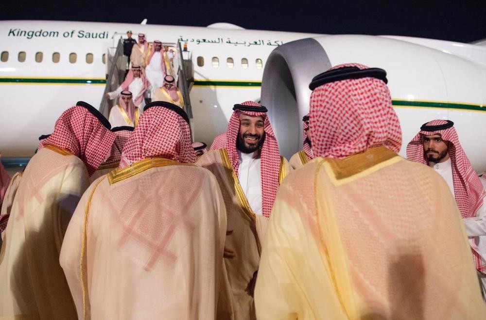 ولي العهد يصل إلى المنطقة الشرقية