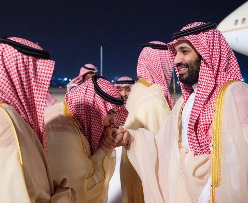 ولي العهد يصل إلى المنطقة الشرقية
