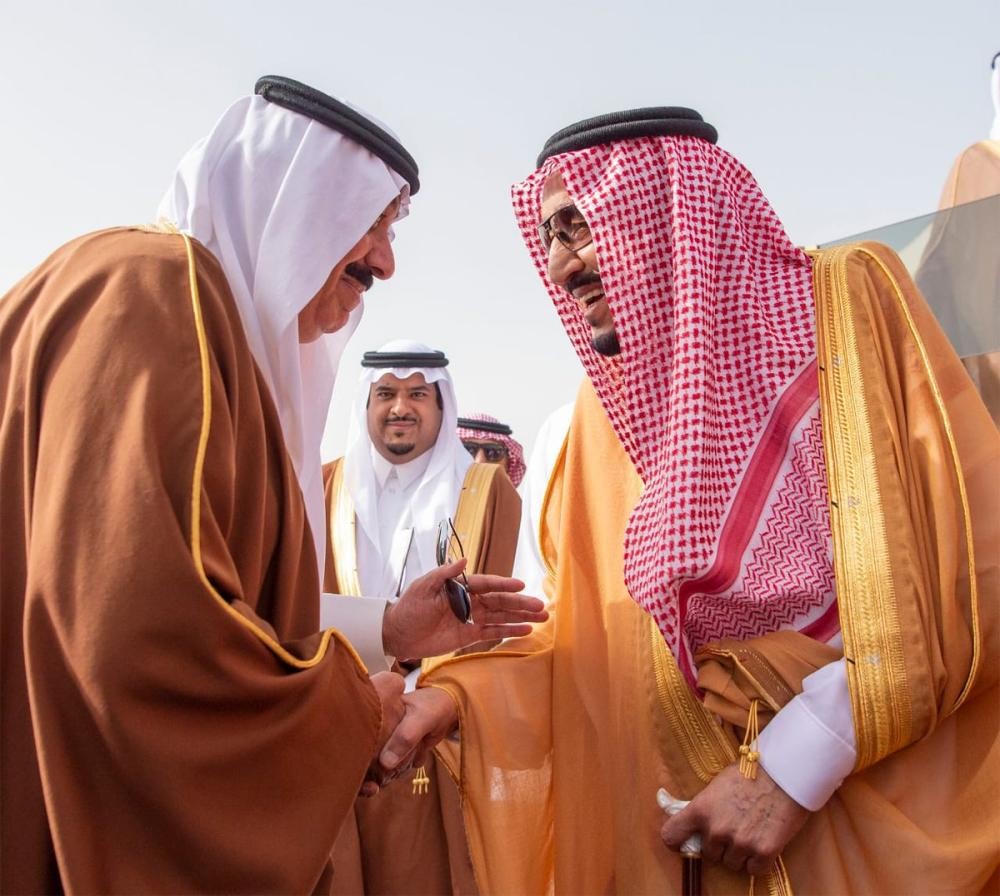 خادم الحرمين الشريفين يصل الرياض 