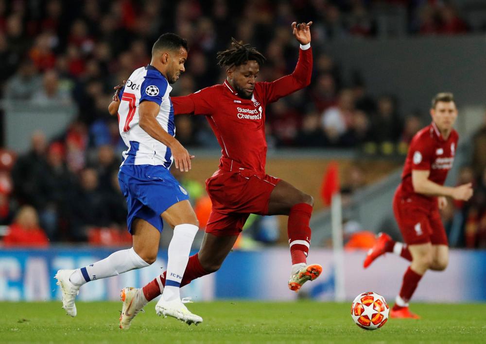 ليفربول يقترب من المربع الذهبي بهزيمة بورتو