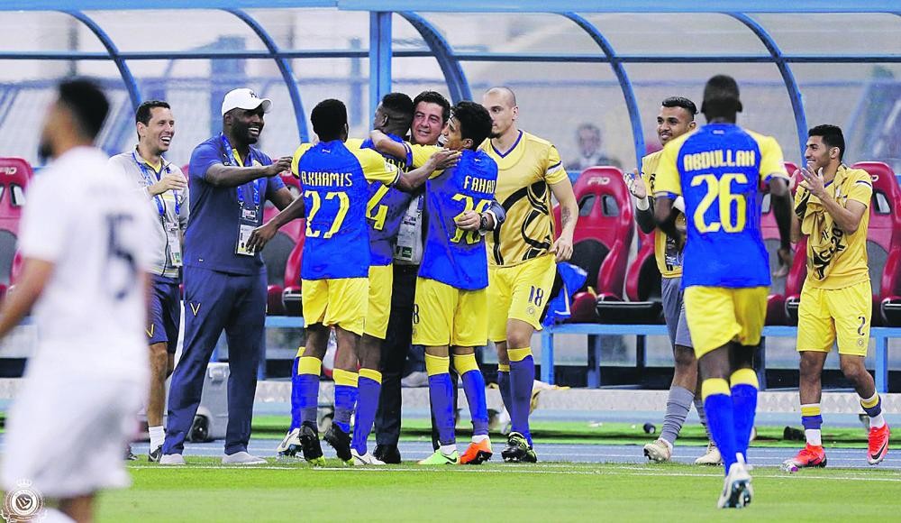 النصر يضرب بقوة ويسجل 20 هدفا