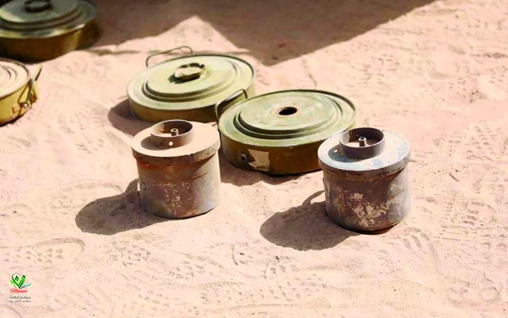 «مسام» ينزع 993 لغما حوثيا في أسبوع