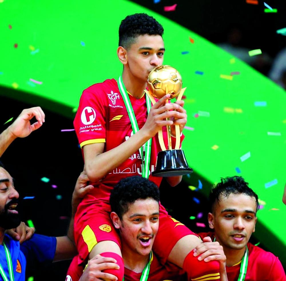 القادسية بطلا لكأس الصالات
