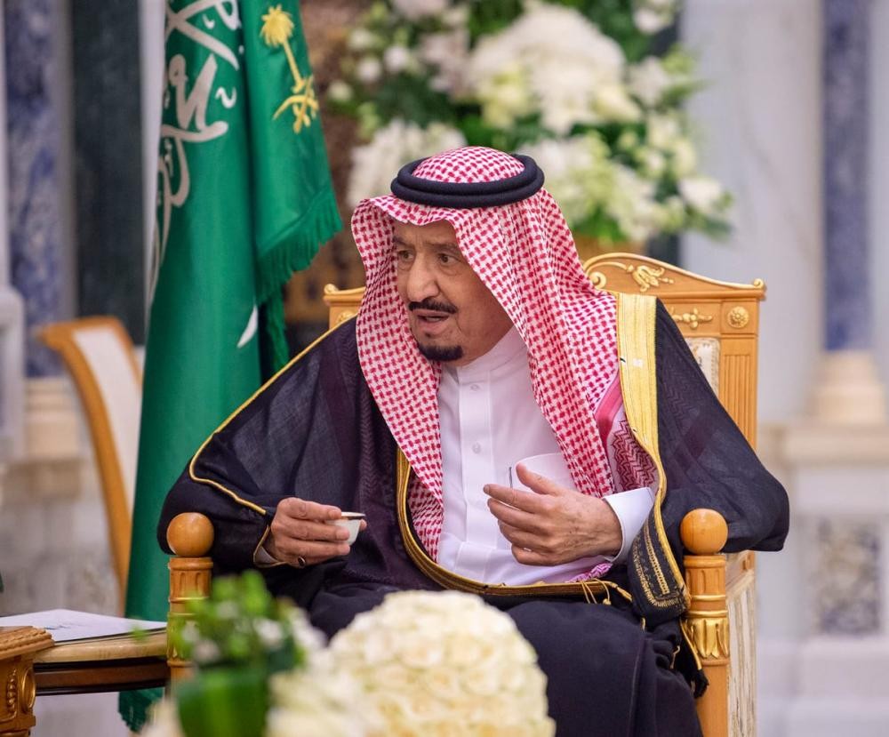 أمام خادم الحرمين .. السفراء المعينون حديثاً يؤدون القسم