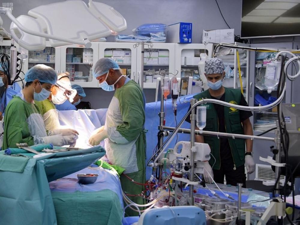 مركز الملك سلمان :26 جراحة قلب لأطفال اليمن