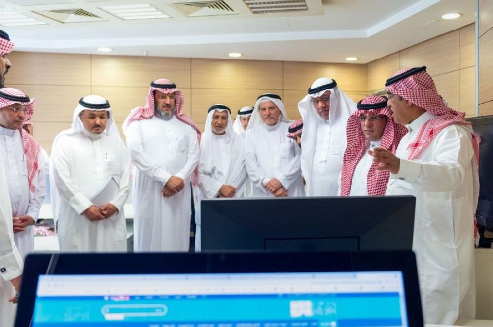 رؤساء مجالس إدارة وتحرير الصحف يزورون 'واس'