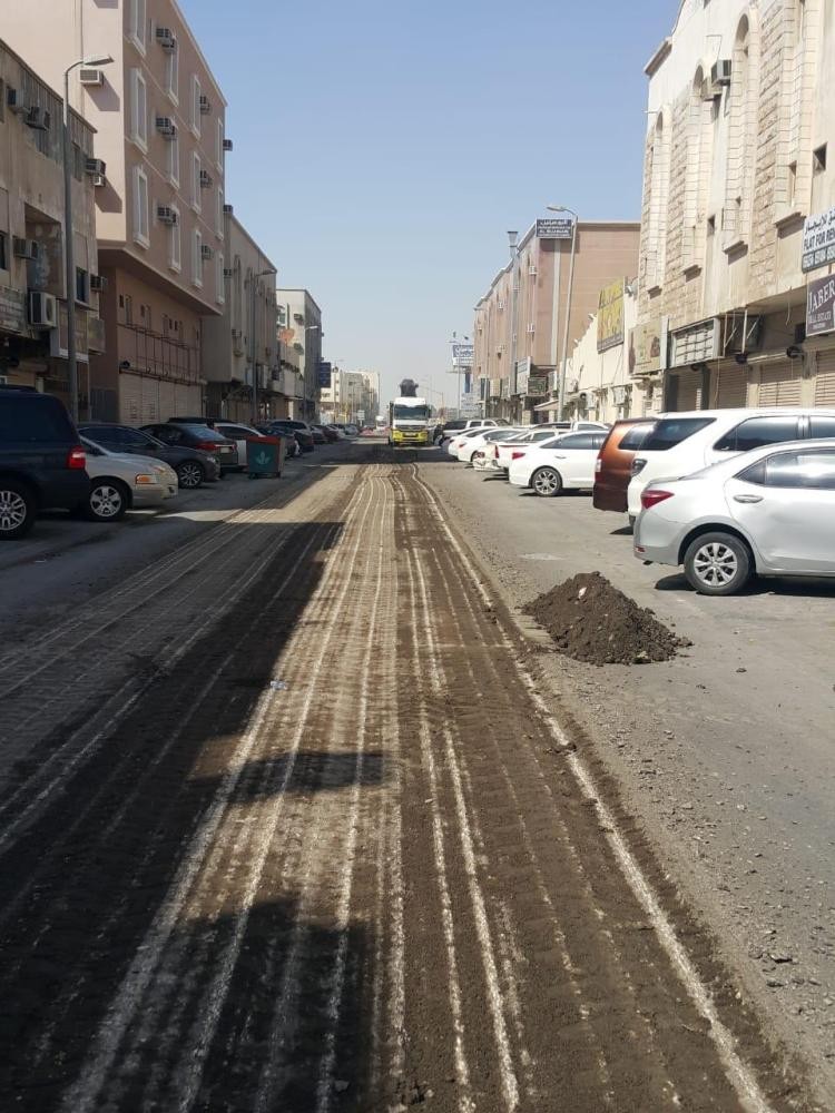 حزمة مشاريع لتأهيل الطرق بالجبيل