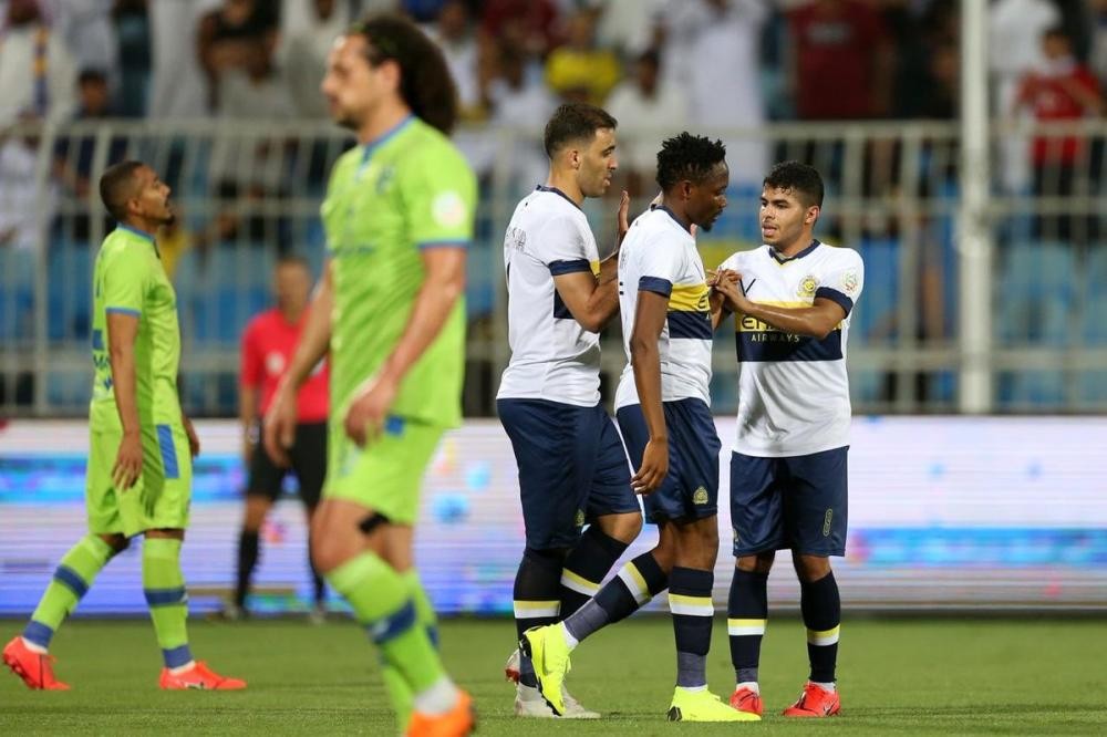 «النصر» يكتسح «الفتح» بخماسية