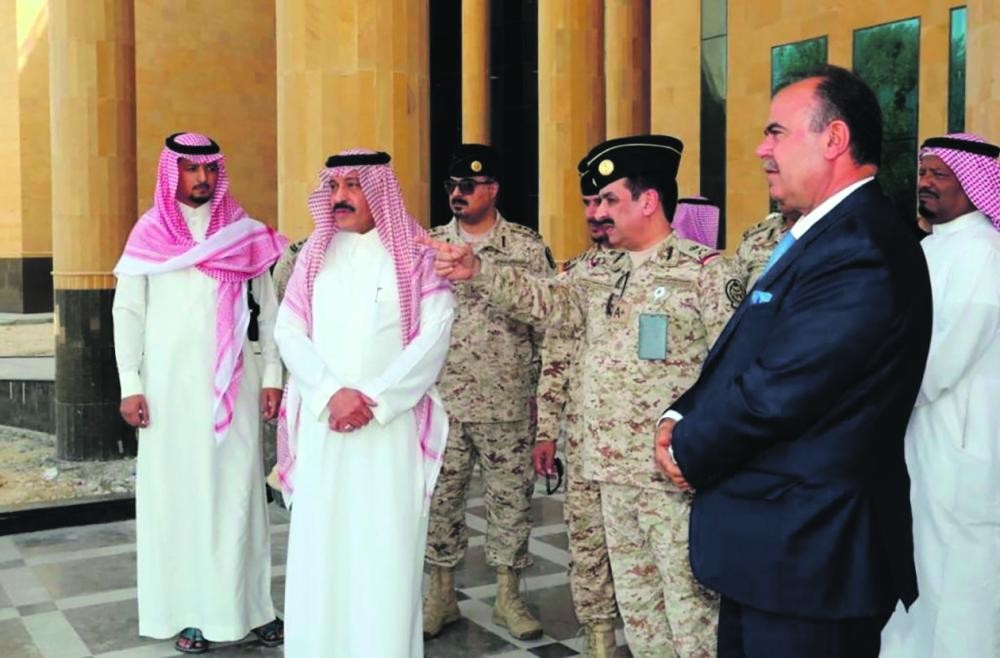 وكيل حرس القطاع الشرقي يتفقد المبنى الجديد