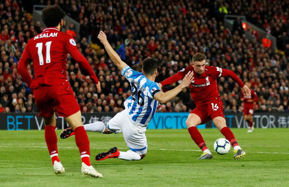 «ليفربول» يهزم «هيديرسفيلد» بخماسية 