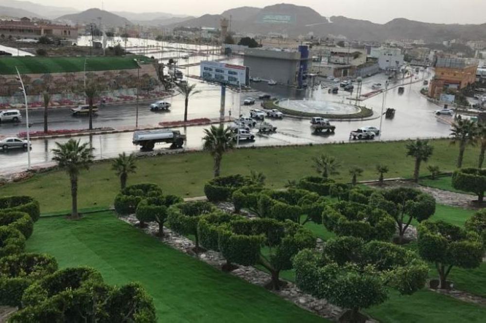 طقس اليوم : أمطار على المنطقة الجنوبية