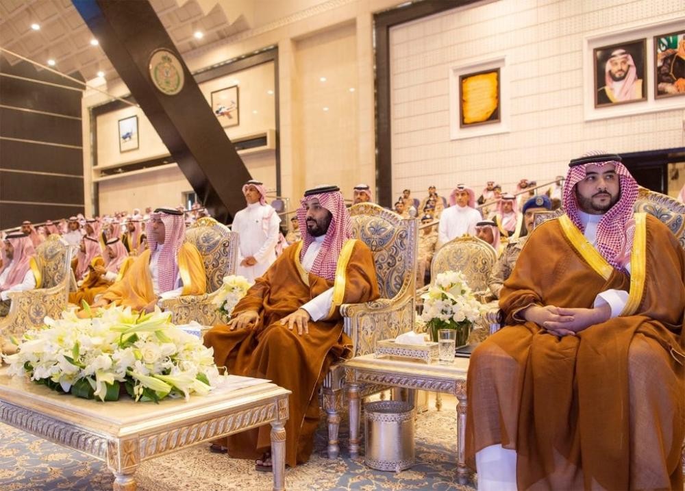 ولي العهد يرعى حفل تخريج طلاب كلية الملك فيصل الجوية