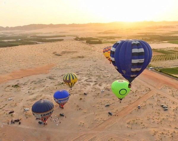 تدشين مقر الاتحاد السعودي للمنطاد بالعلا