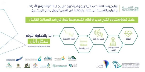 الاتصالات تٌطلِق برنامج 'رواد التقنية'