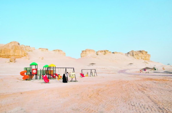 جبل الشعبة وجهة هواة السياحة الجبلية بالأحساء