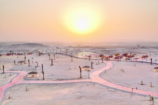 جبل الشعبة وجهة هواة السياحة الجبلية بالأحساء