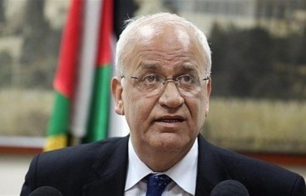 «عريقات»: الرد على «صفقة القرن» بالقانون الدولي