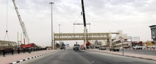 3 جسور مشاة جديدة في الدمام