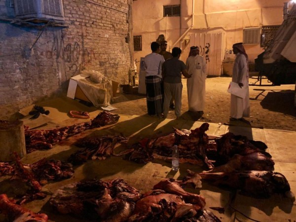 ضبط 1.8 طن من اللحوم الغير صالحة بالمدينة المنورة