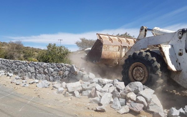 استعادة أرض حكومية استولى عليها محدث بالطائف