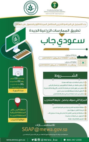 التسجيل فى «سعودي جاب»..الأحد