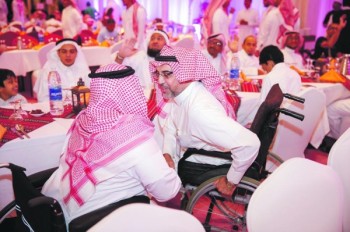 إفطار جماعي بجمعية ذوي الإعاقة في الأحساء