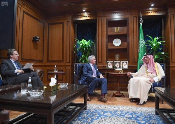 «الجبير» يبحث مع السفير الفرنسي القضايا المشتركة