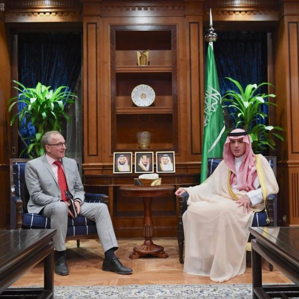 «الجبير» يستقبل السفير الألماني 