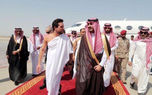 ولي عهد الأردن يصل جدة
