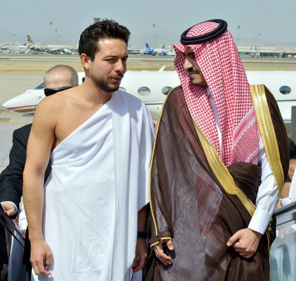ولي عهد الأردن يصل جدة