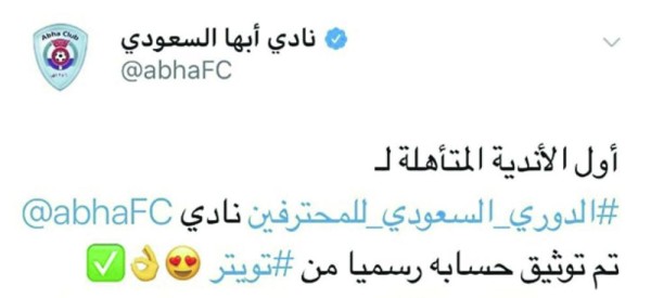 6053 «ريتويت» لخبر صعود أبها