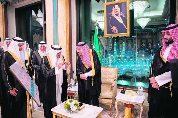 الملك: جميعنا من بلاد الحرمين وكلنا نخدم الحرمين
