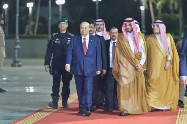 الرئيس اليمني يصل جدة
