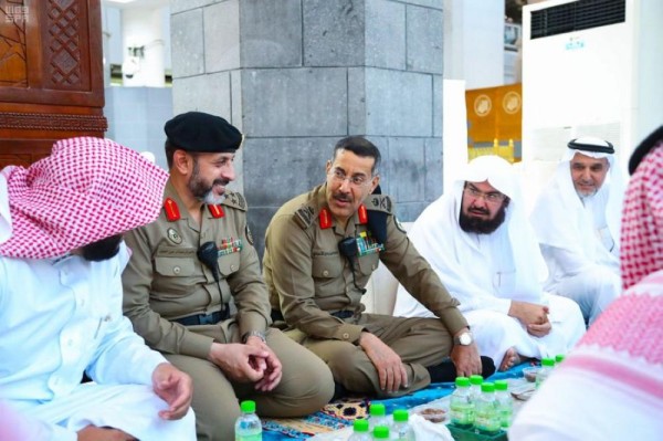 بالصور.. «السديس» يشيد بجهود قوات الأمن