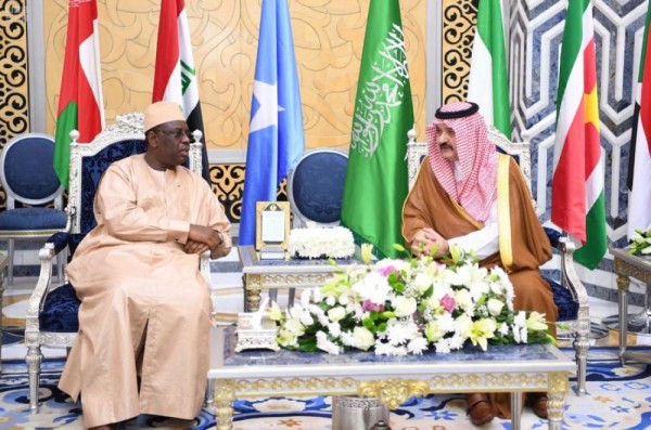 الرئيس السنغالي يصل إلى جدة