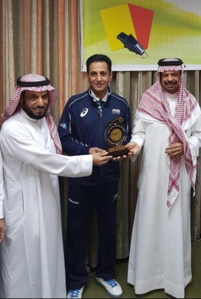اتحاد الطائرة الدولي يستدعي الحكم الزغيبي