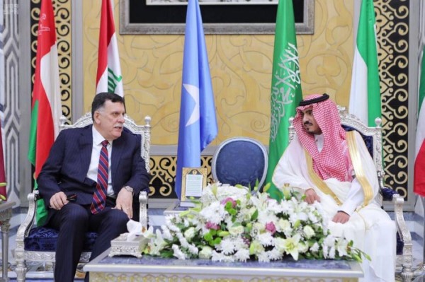 رئيس حكومة الوفاق الليبي يصل الى جدة