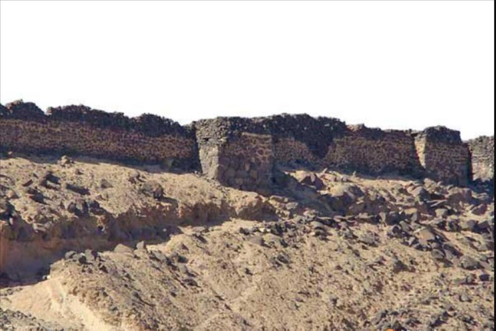 «قلعة الصعيدي» في القريات إرث يعود للفترة النبطية
