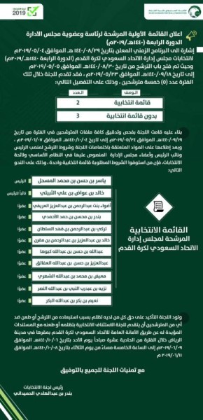 المسحل يقترب من رئاسة «القدم»