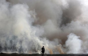 العواصف الترابية تصرع 83 شخصا في الهند