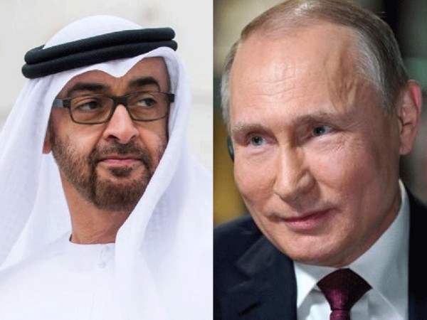 ولي عهد أبوظبي يتلقى اتصالًا من الرئيس الروسي