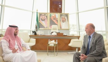 رئيس الهيئة يستقبل رئيس الاتحاد الدولي للكاراتيه