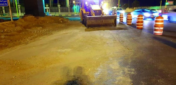 توسعة تقاطع طريق الملك فهد باتجاه الخبر