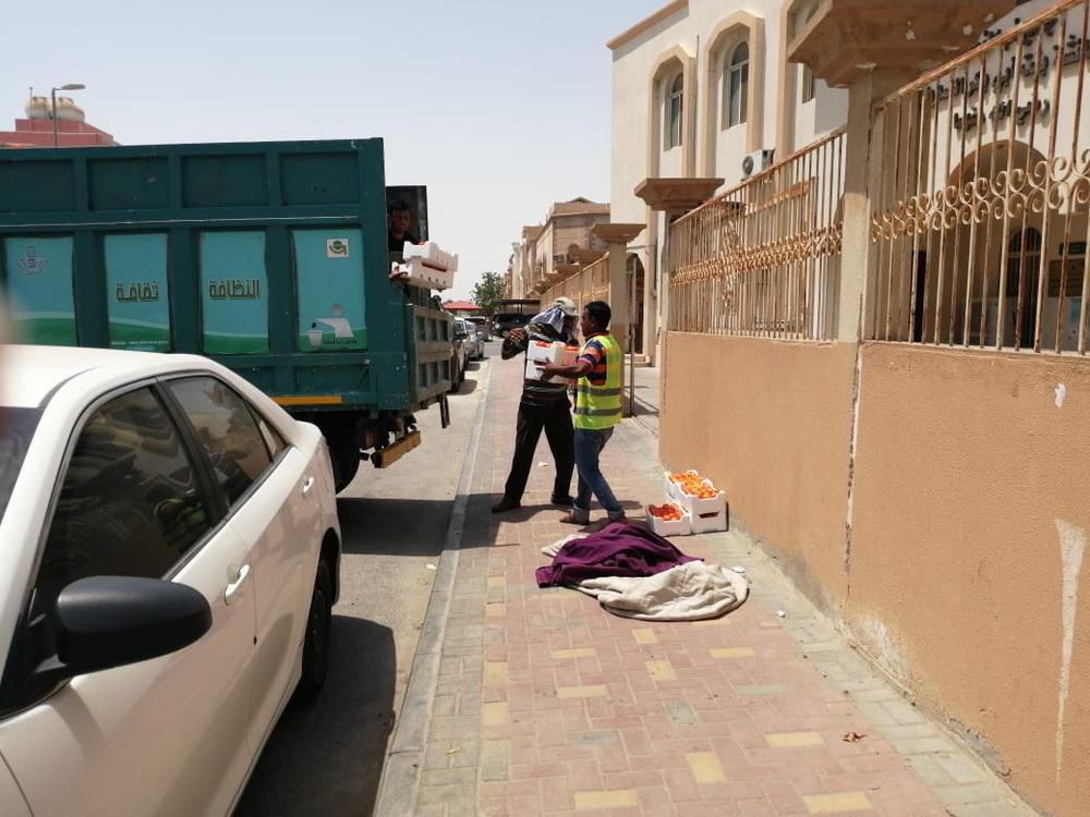 مصادرة 2500 كيلو خضار وفاكهة فاسدة بالجبيل