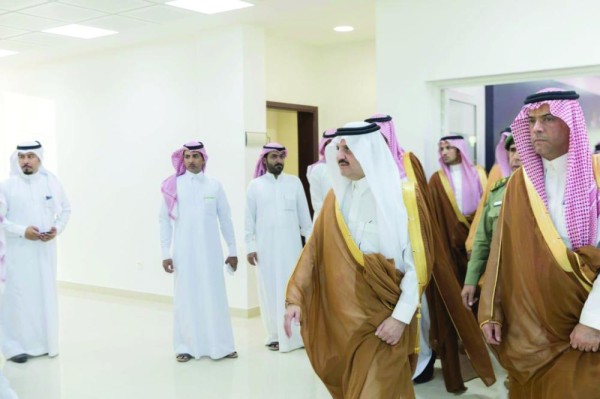 أمير الشرقية يدشن مشروع منفذ الرقعي الجديد