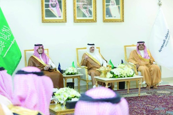 أمير الشرقية يدشن مشروع منفذ الرقعي الجديد