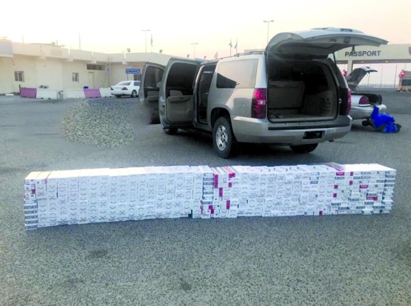 «الجمارك» لـ «اليوم»: إحالة مهربي السجائر إلى النيابة