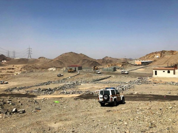 استعادة 7.5 ألف متر أرض حكومية بمكة